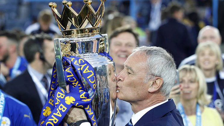 Claudio Ranieri Memenangi Liga Inggris Bersama Leicester City
